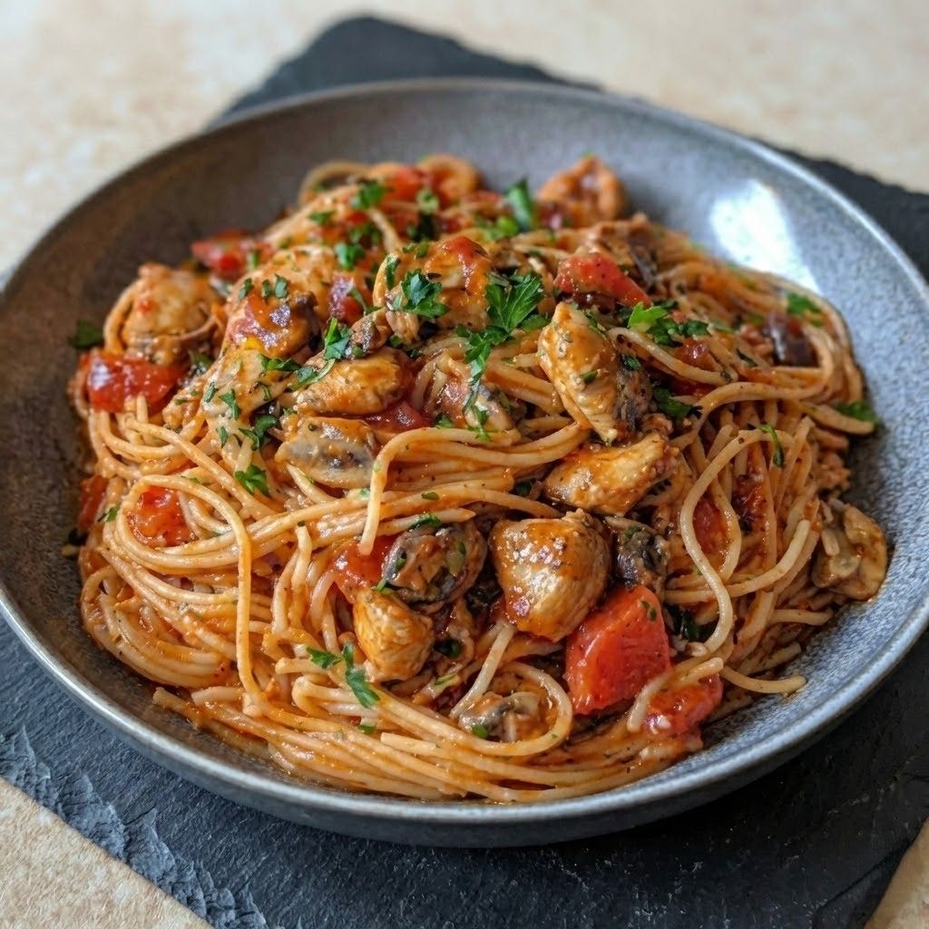Spaghetti Poulet